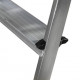 Escalera aluminio tijera 3 peldaños anchos 2,57 m ARTUB