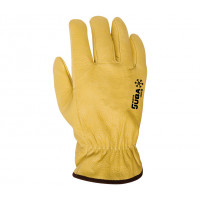 Guante frio 406RF T08 piel con forro amarillo JUBA