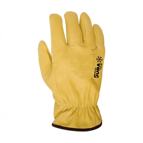 Guante frio 406RF T08 piel con forro amarillo JUBA