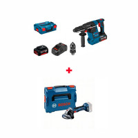 Kit martillo GBH18V-26 + amoladora GWS 18V-7 (125) BOSCH