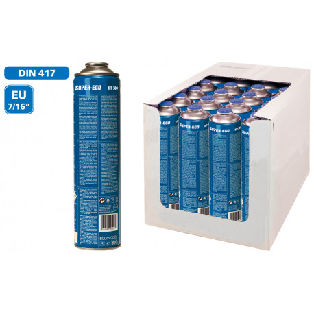 Cartucho bote de gas BTP-300 desechable azul SUPEREGO
