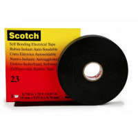 Cinta Scotch® 23 9.15m x 19mm aislante autosoldable 3M