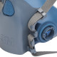 Media máscara de silicona 7502 talla mediana 3M