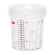 VASO MEZCLA ESCALADO RIGIDO SIN TAPA 870ML