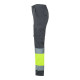 Pantalon strech A/V 303002S-08/20 gris/amarillo fluor VELILLA