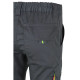 Pantalon strech A/V 303002S-08/20 gris/amarillo fluor VELILLA