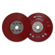 Plato soporte 178 mm. discos fibra M14 rojo blando 64859 3M