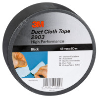 Cinta americana negra 290348N 48mmx50m 0,28mm grosor 3M