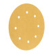 Disco Hookit 255P 150mm 8+1 agujeros P240 oro (25 unidades) 3M