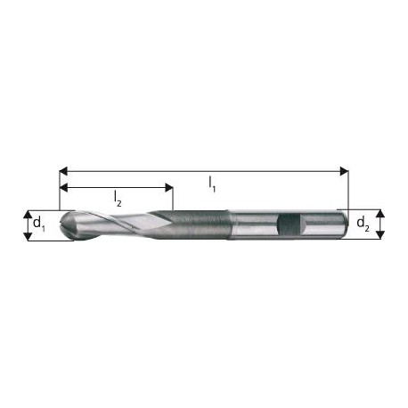 FRESA FRONTAL LARGA HSSE 12,0MM                              FORUM