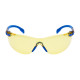 Gafa SOLUS 1103 negro/azul PC amarillo Scotchgard 3M