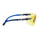 Gafa SOLUS 1103 negro/azul PC amarillo Scotchgard 3M