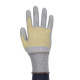 Guante anticorte 500ST con kevlar sin costuras gris (10 unidades) BODERO