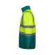 Parka 4 en1 alta visibilidad 306003-02/20 verde/amarillo flu VELILLA