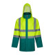 Parka 4 en1 alta visibilidad 306003-02/20 verde/amarillo flu VELILLA