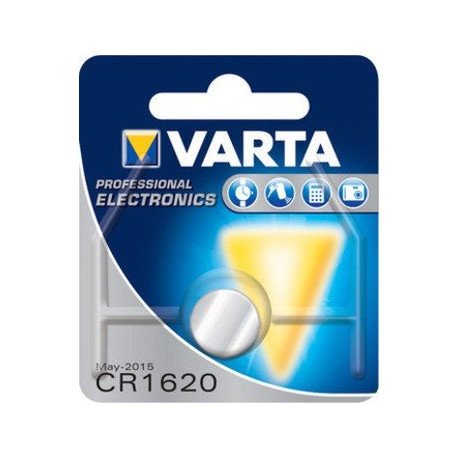 Pila boton ltiio 3V 70mAh CR1620 VARTA