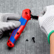 Pelacable con guia de deslizamiento KNIPEX