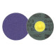 Disco de fibra Cubitron 3 Roloc 1182C G-80 TR Purple Ø76mm 3M