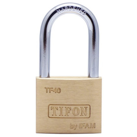 Candado TF25 arco largo llave derterminada IFAM