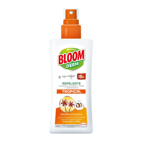 Repelente spray BLOOM DERM Tropical 100ml (garrapatas) BLOOM