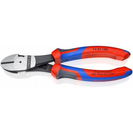 Alicate corte diagonal.7402-180 KNIPEX