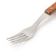 Tenedor chuletero 200 mm mango madera (12 unidades) ARCOS