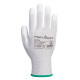 Guante antiestatico 13g poliester y fibra palma con PU gris PORTWEST