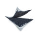 Hook & Loop union desmontable SJ3520, negro 25mm 1,25m 3M