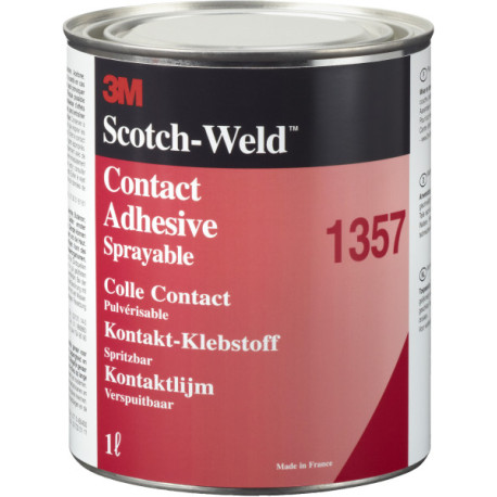 Adhesivo contacto para Neopreno altas prestaciones 1357 1 L (6 unidades) 3M