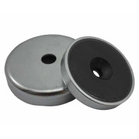 Iman base magnet ceramico 16x4,5 chaflan ACMAGNETS