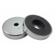 Iman base magnetica ceramico inox pasante 25x7mm ACMAGNETS