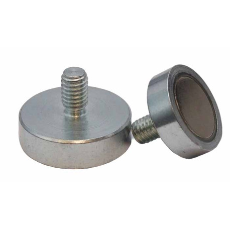 Iman base neodimio Ø20mm M-6 macho ACMAGNETS