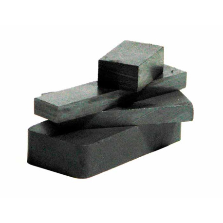 Iman ceramico bloque 75x25x15 f.300 ACMAGNETS