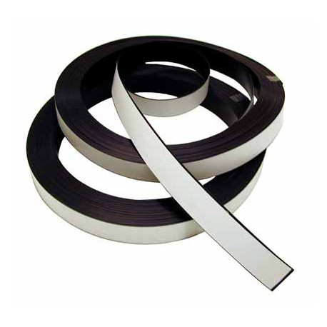 Iman perfil simple 20 con pvc bl mt ACMAGNETS