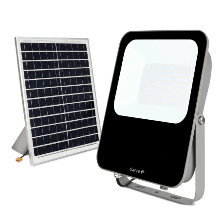 Foco led con placa solar 30w 650Lm IP65 mando a distancia GARZA