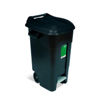 Contenedor residuos 120lt monocolor negro TAYG