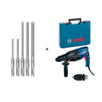Lote 17 1 martillo SDS plus+5 brocas plus-5x (5-6-6-8-10) BOSCH