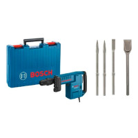 Lote 21 1 martillo+1 puntero+1 cincel plano+1 cincel pala BOSCH