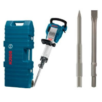 Lote 22 1 martillo GSH16-30+1 puntero hex+1 cincel hex BOSCH