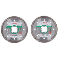 Lote 24 2 discos diamante banda continua 115mm BOSCH