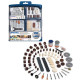 Lote 35 1 maletin Dremel con 150 accesorios DREMEL