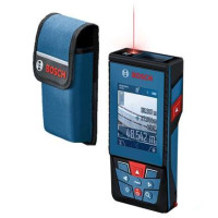 Lote 44 1 medidor laser 100m+3 pilas 1,5V+funda+1 cable BOSCH