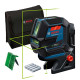 Lote 46 1 nivel laser lineas+1 funda+1 soporte+4 pilas 1,5V BOSCH