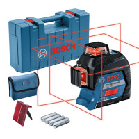 Lote 47 1 nivel laser+4 pilas 1,5V+1 maletin+1 placa reflect BOSCH