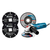 Lote 8 100 disc.corte metal+2 disc.carburo+1 miniamoladora BOSCH