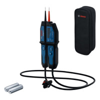 Lote 40 1 voltimetro con contacto+1 estuche+2 pilas 1,5V BOSCH