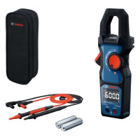 Lote 42 1 pinza amperimetrica+1 estuche+2 pilas 1,5V+1 cable BOSCH
