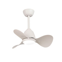 Ventilador techo luz 20w 33BK ø61cm mando distancia blco HABITEX