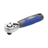Llave carraca 1/4"" corta 72 dientes" ALYCO