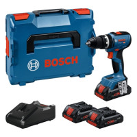 Taladro percutor GSB 18V-65+bateria+cargador+L-Boxx BOSCH